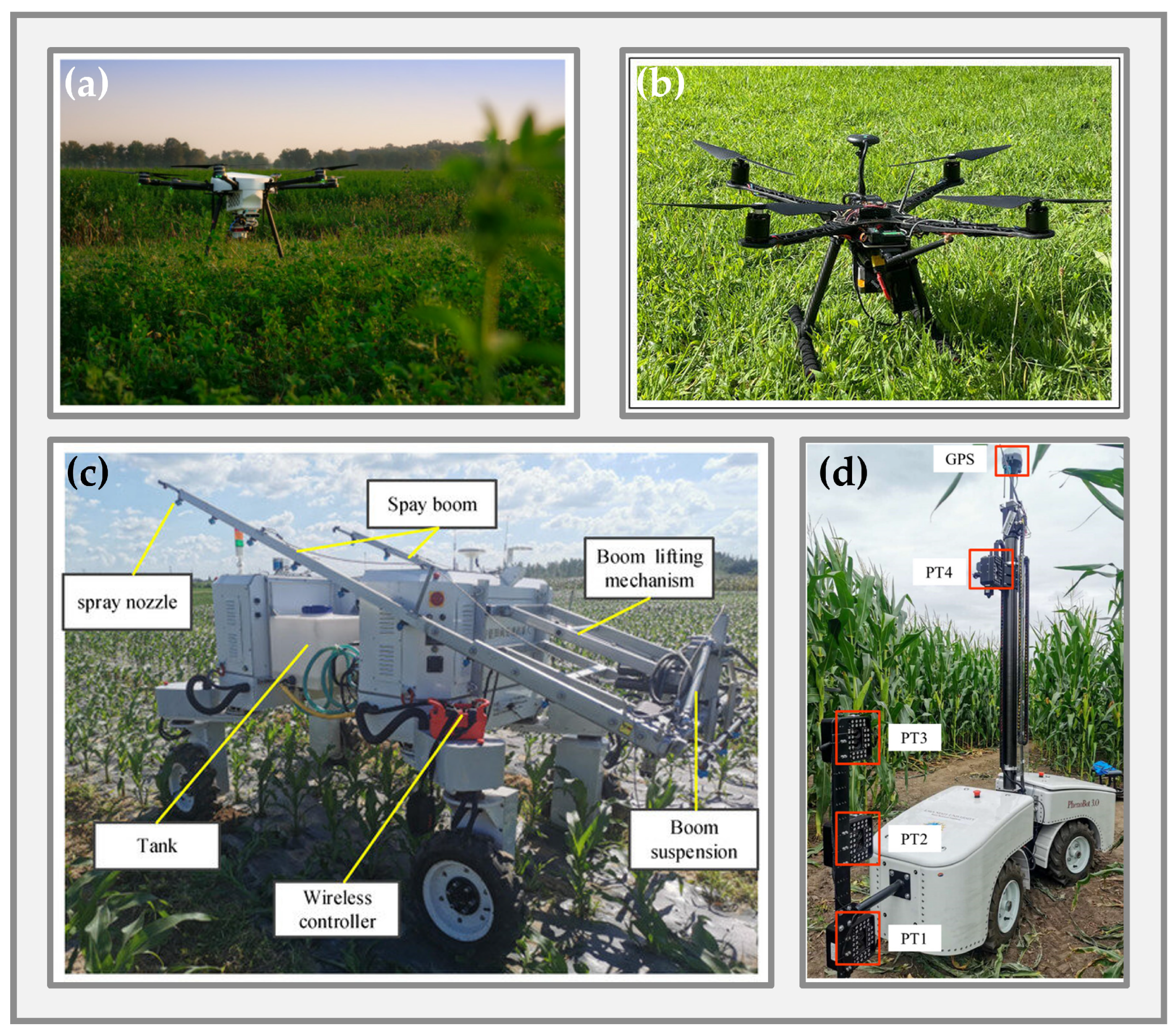 Ground Mobile Robots for High-Throughput Plant Phenotyping