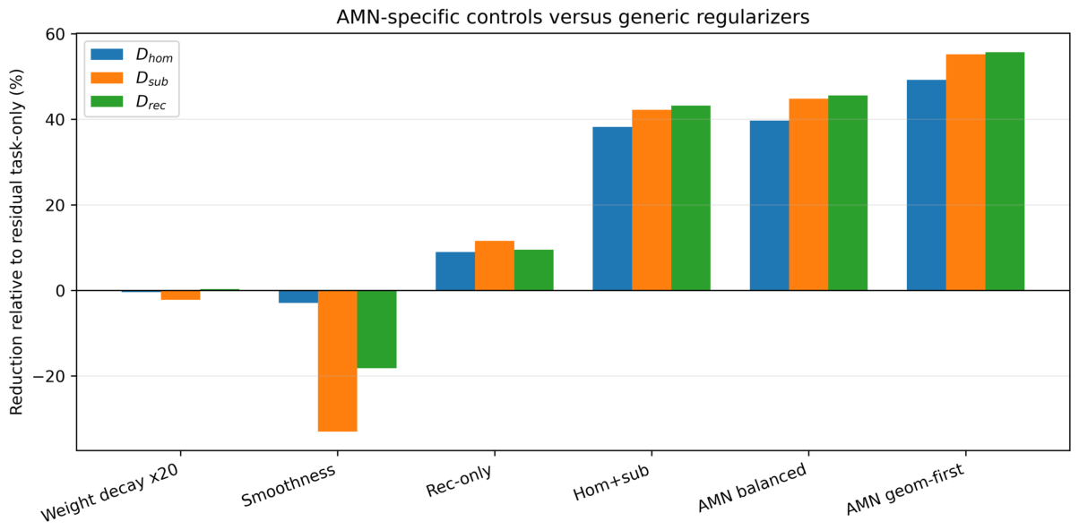 Finite AMN-Inspired Geometric Regularization for Neural Metric Learning ...