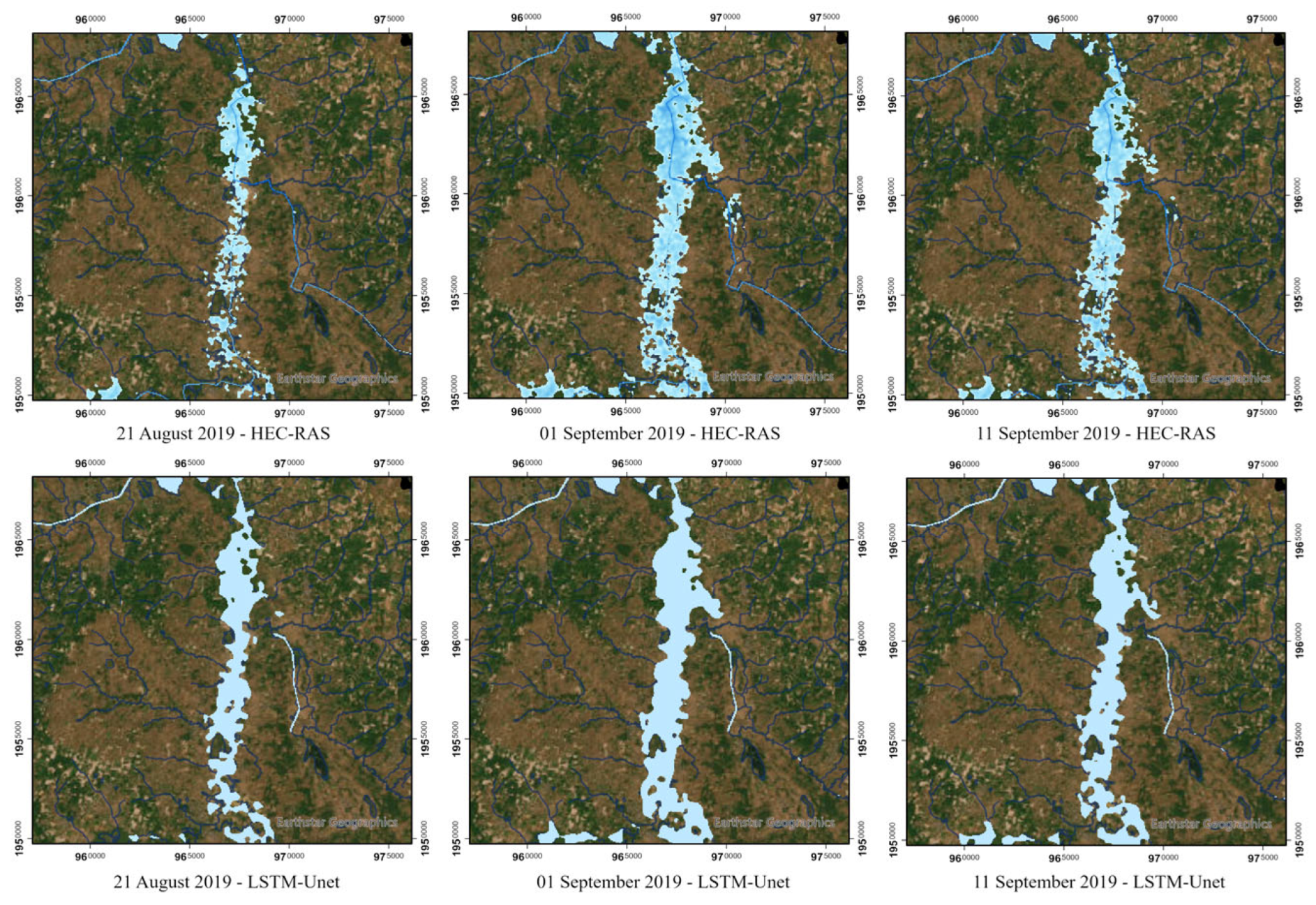 Flood Inundation Area Prediction under Climate Change Scenarios by ...