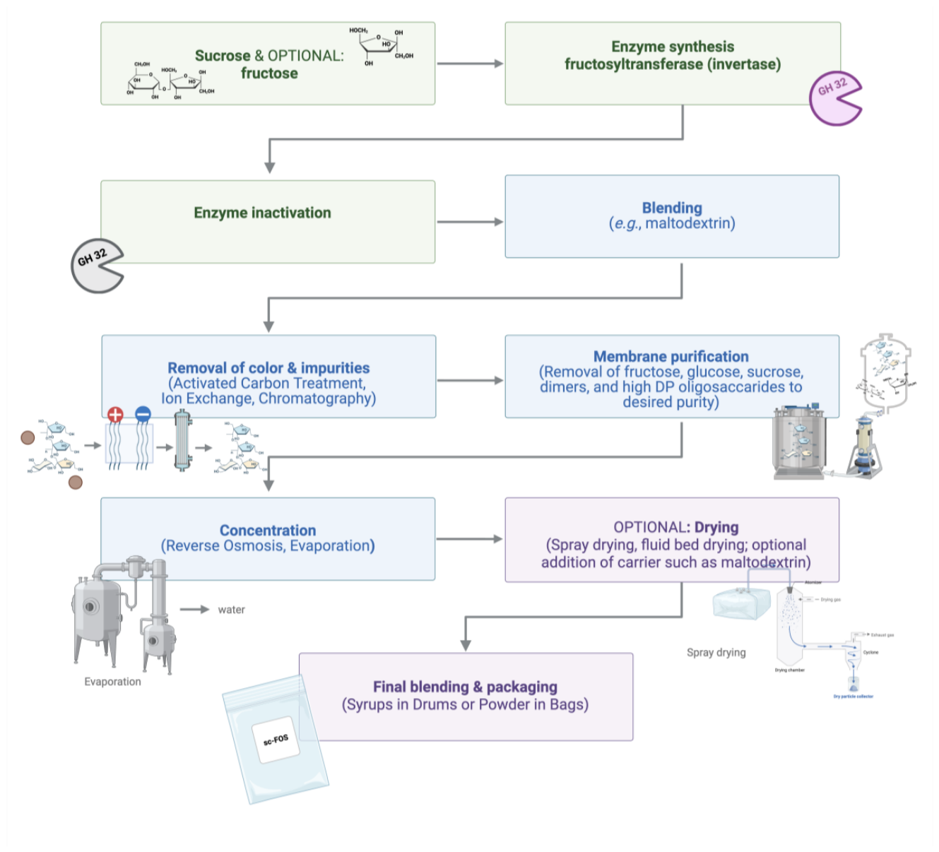 Technical Aspects of Commercial Prebiotic Manufacturing[v1] | Preprints.org