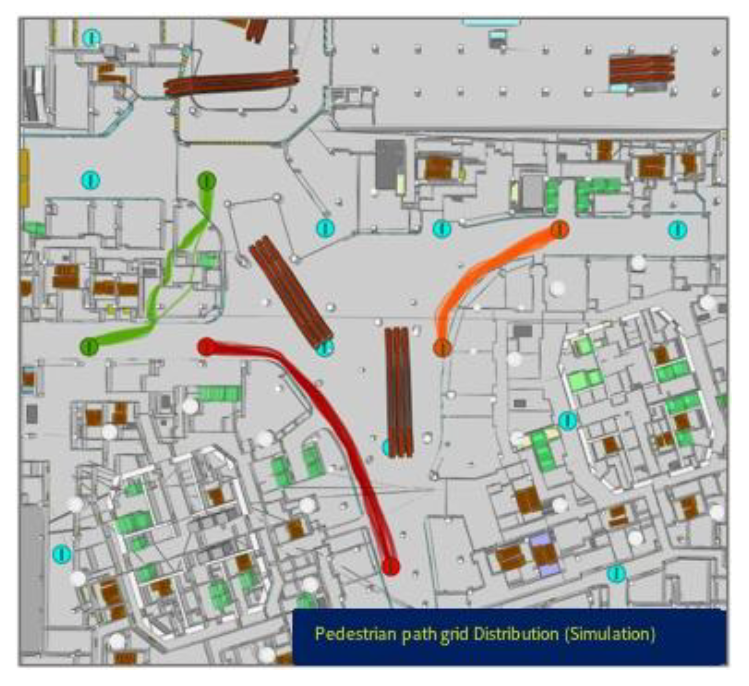 Spatial Flow Estimation Method Combining Space Syntax and Pedestrian ...