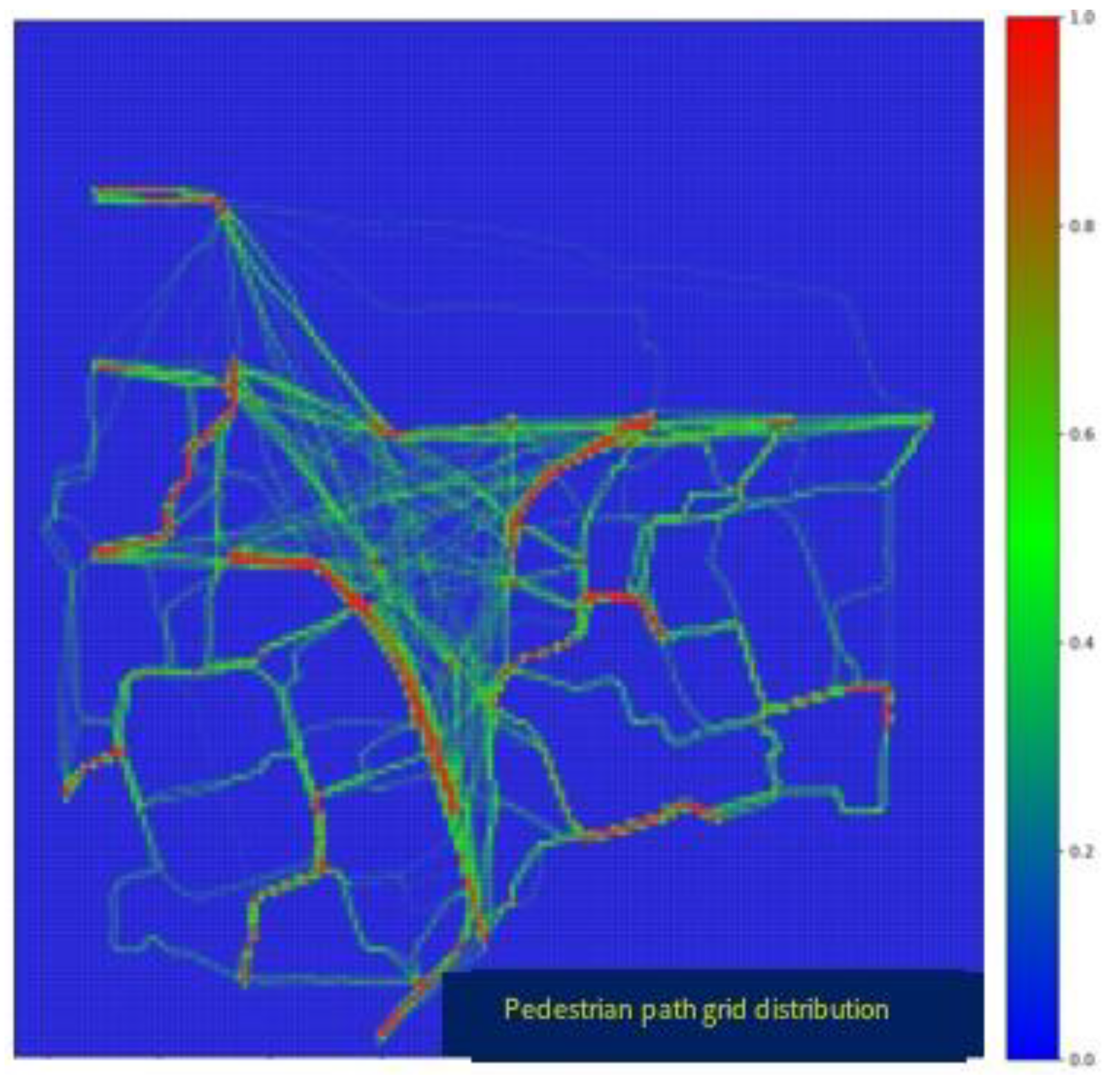 Spatial Flow Estimation Method Combining Space Syntax and Pedestrian ...