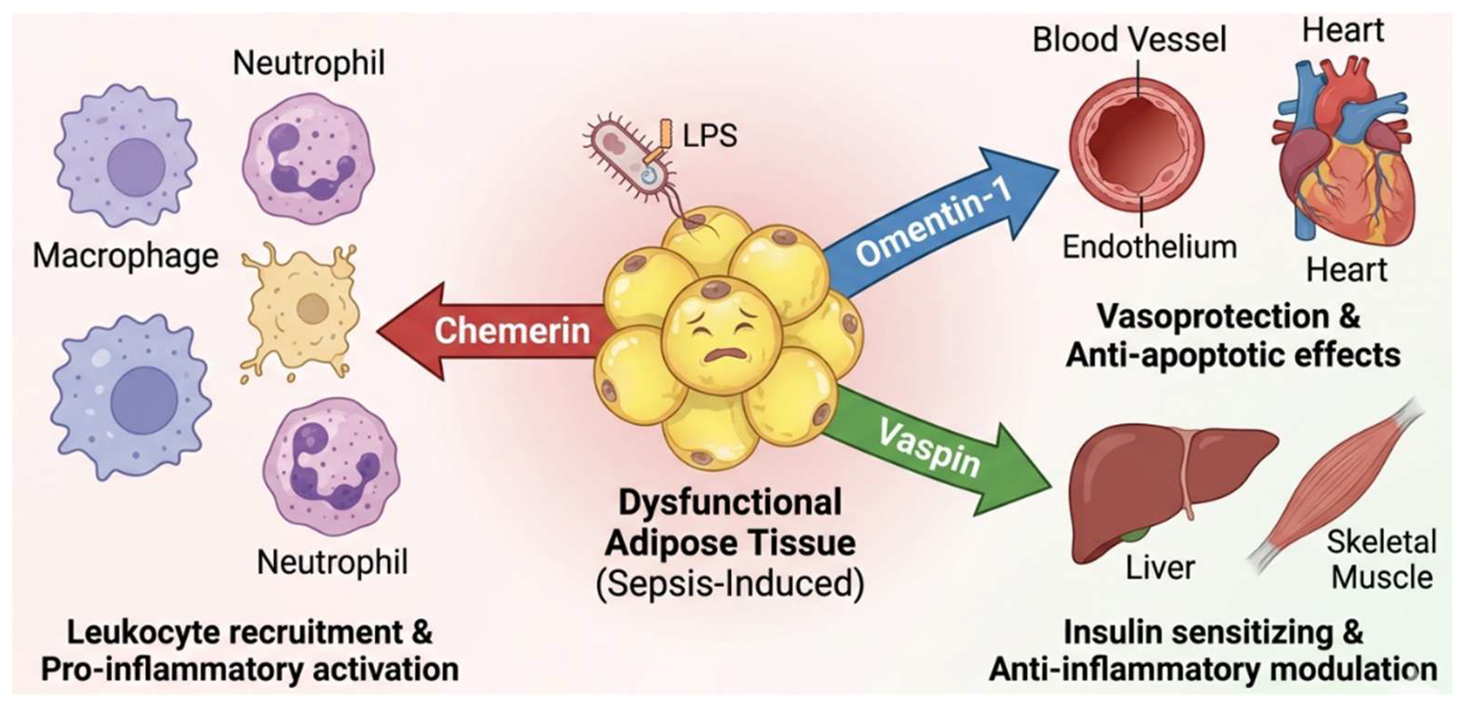 Novel Adipokines in Critical Illness and Sepsis: Chemerin, Vaspin