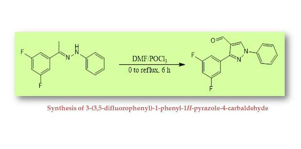 3 3 5 Difluorophenyl 1 Phenyl 1h Pyrazole 4 Carbaldehyde V1 Preprints