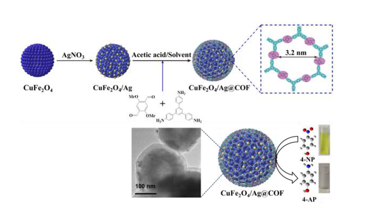 functionalized core shell nanoparticles