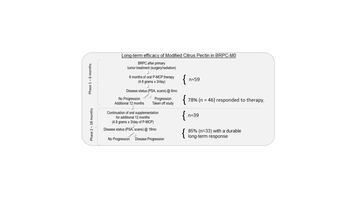 Modified Citrus Pectin Treatment in NonMetastatic Biochemically