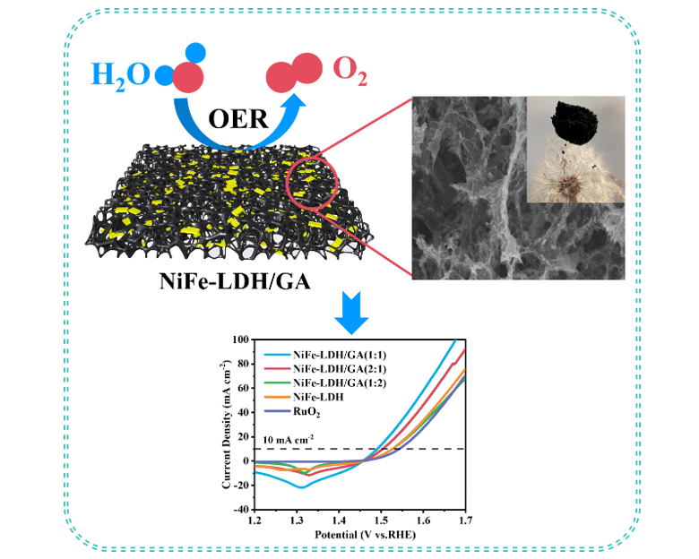 Interface Synergistic Effect of NiFe-LDH @ 3D GA Composites towards ...